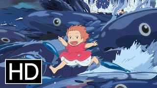 Ponyo a tengerparti sziklán előzetes