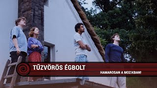 Tűzpiros égbolt